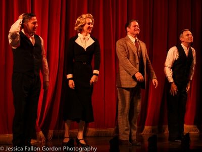 Billy Carter, Brittany Vicars, Robert Petkoff and Arnie Burton Photo