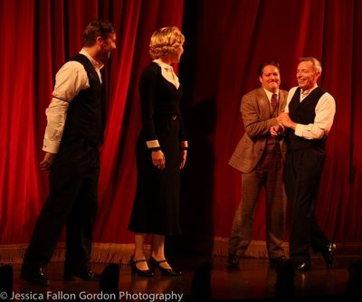 Billy Carter, Brittany Vicars, Robert Petkoff and Arnie Burton Photo