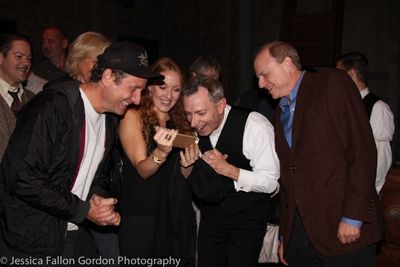 Sam Robards, Jennifer Ferrin, Arnie Burton and Doug Denoff Photo