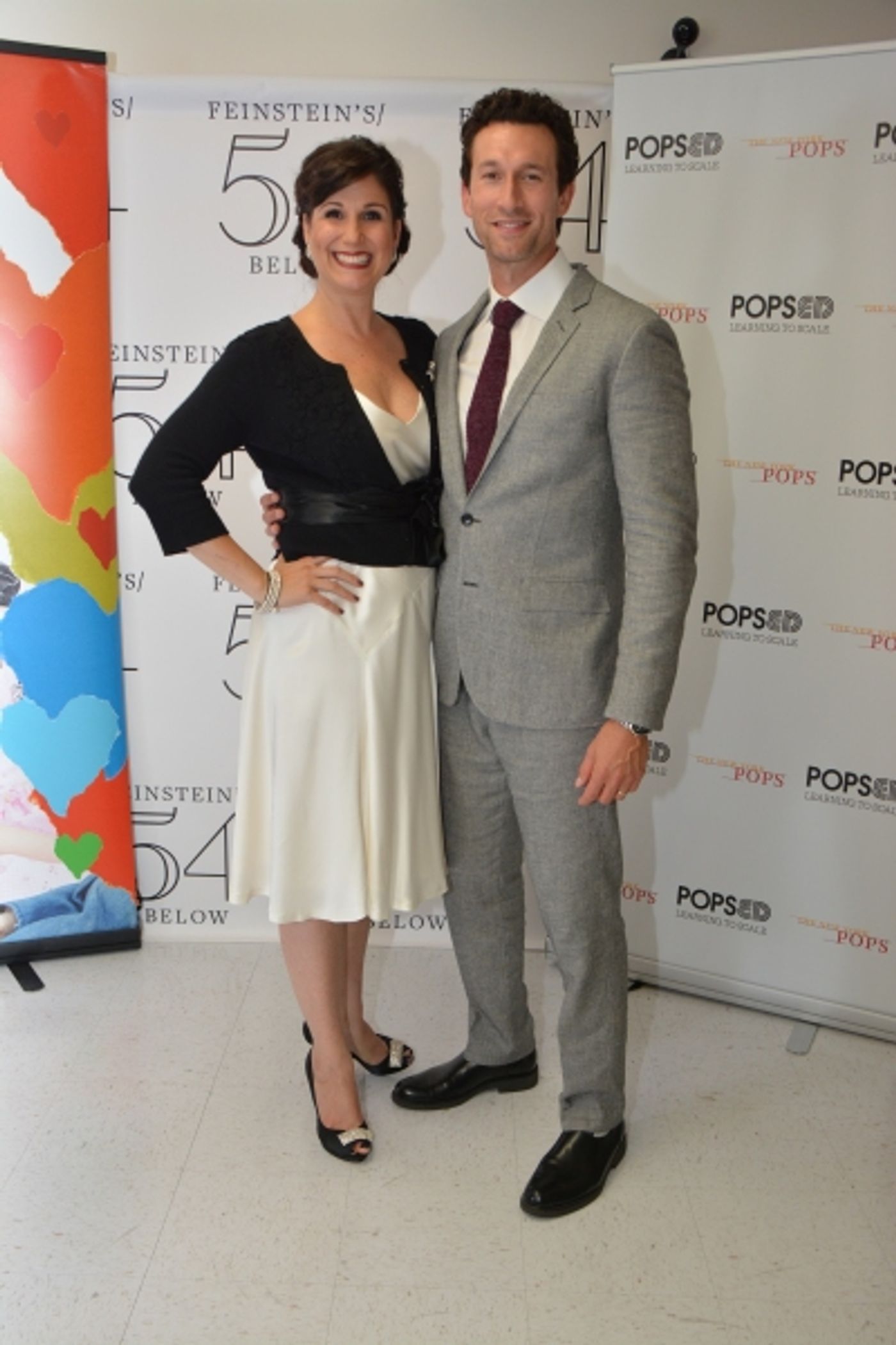 Photo Coverage: Aaron Lazar & Stephanie J. Block Sing for NY Pops' A CABARET EVENING Photo Coverage: Aaron Lazar & Stephanie J. Block Sing for NY Pops' A CABARET EVENING Image