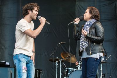 Darren Criss and Lea Salonga Photo