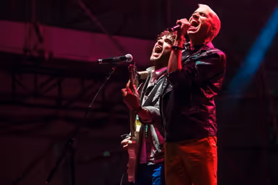 Darren Criss and Tyler Glenn Photo