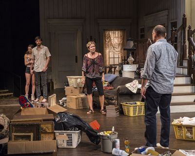 Zarah Mahler, Robert Beitzel, Melora Hardin and David Bishins Photo