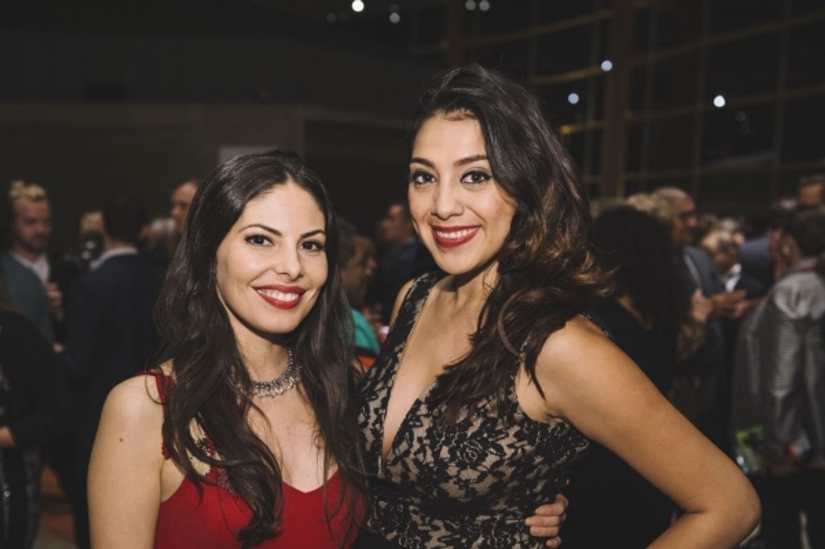 Elia Saldana (Victoria Maria del Rio) and Esperanza America (Pilar Esperanza Castillo)  at 