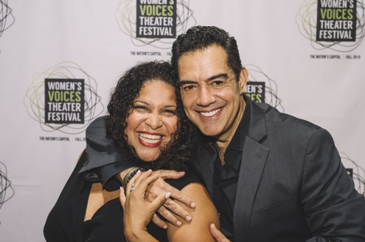 Rayanne Gonzales (Hortensia del Rio) and Carlos Gomez (Ernesto del Rio)  at 