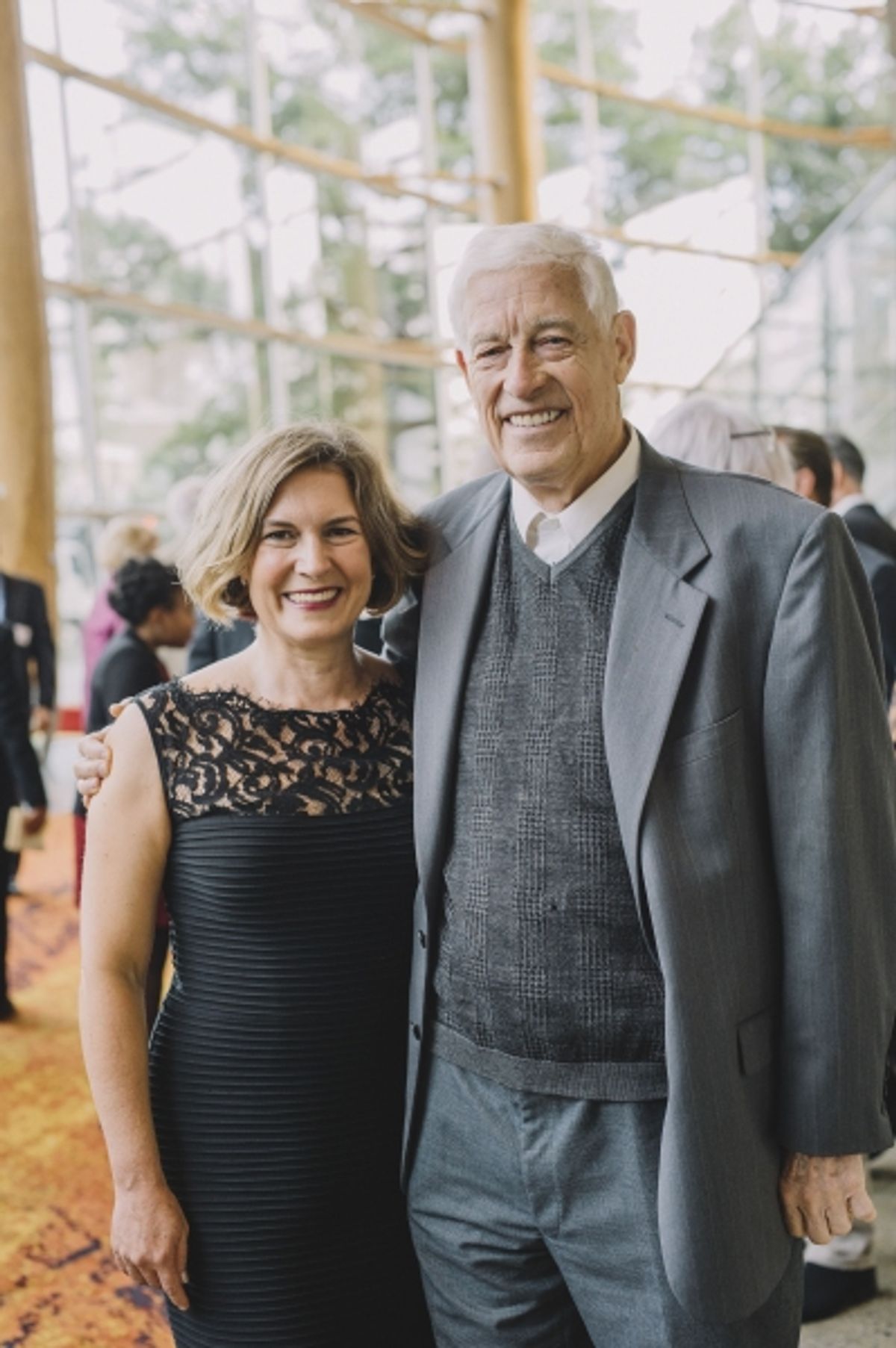 Karen Zacarias and John W. Layman at 