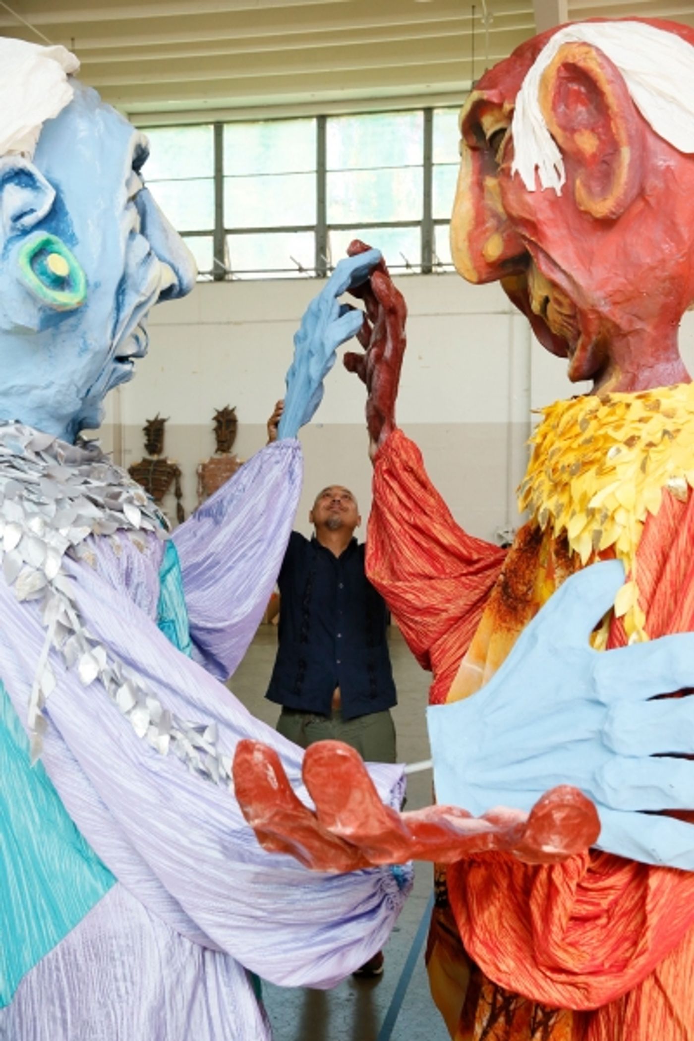 Photo Flash: In Rehearsal for El Teatro Campesino's POPOL VUH: HEART OF HEAVEN at Grand Park  Image