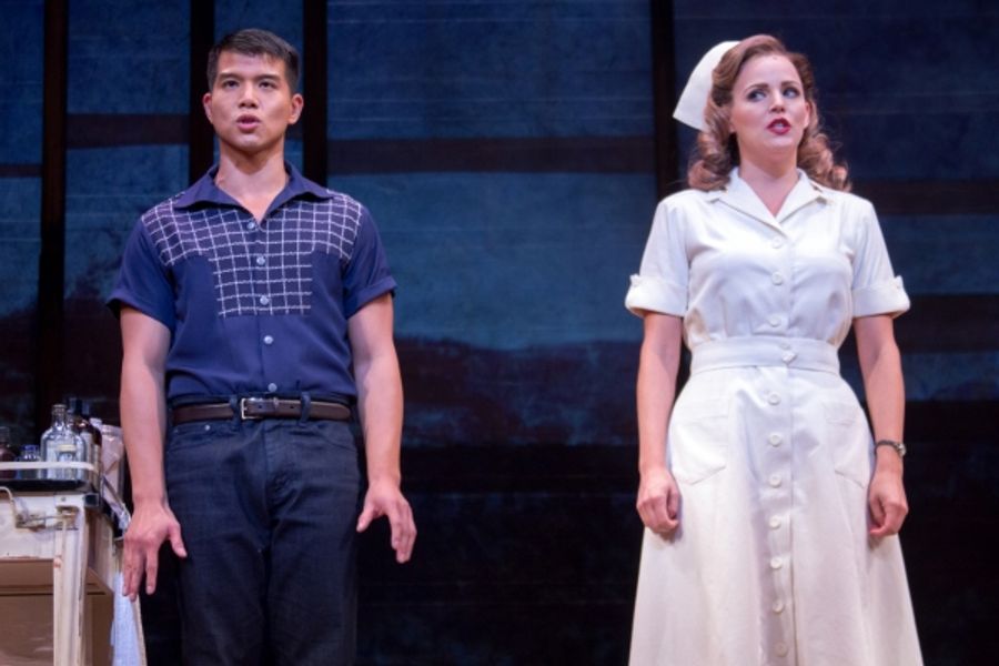 Photo Coverage: ALLEGIANCE Company Gives a Sneak Peek from the Longacre Theatre! Image