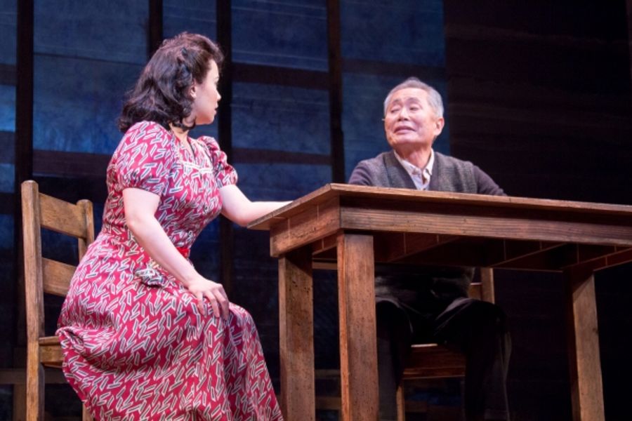 Photo Coverage: ALLEGIANCE Company Gives a Sneak Peek from the Longacre Theatre! Image