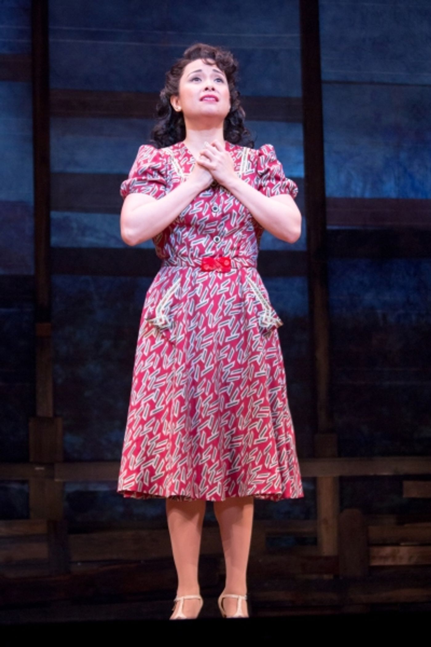 Photo Coverage: ALLEGIANCE Company Gives a Sneak Peek from the Longacre Theatre!  Image