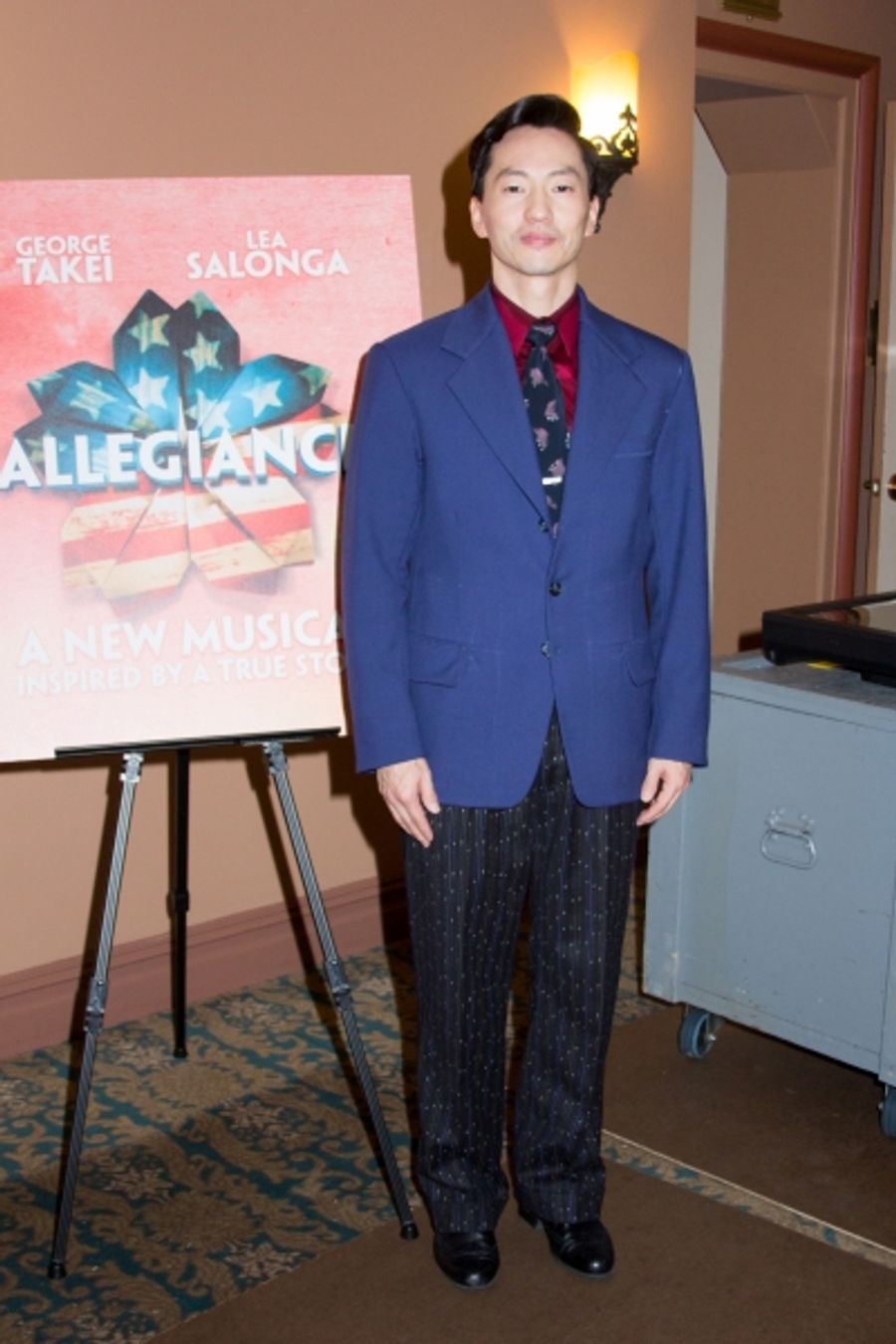 Photo Coverage: ALLEGIANCE Company Gives a Sneak Peek from the Longacre Theatre! Image
