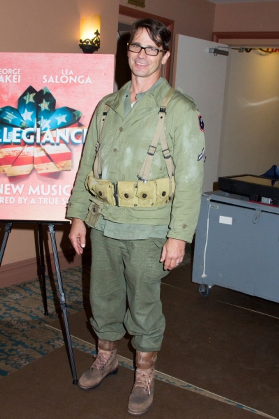 Photo Coverage: ALLEGIANCE Company Gives a Sneak Peek from the Longacre Theatre! Image