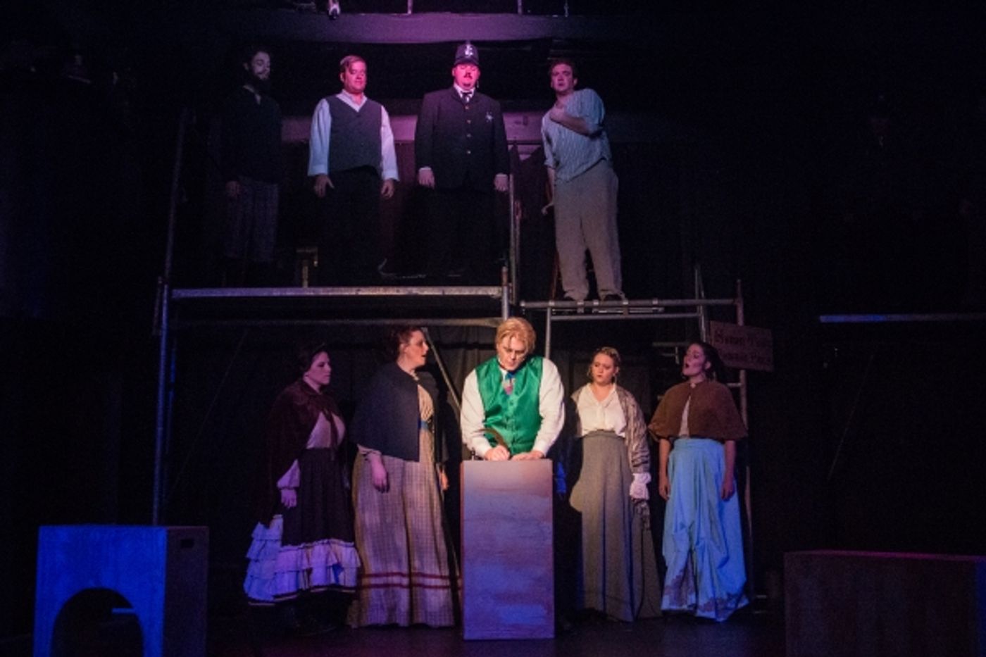 Photo Coverage: First look at Imagine Productions' SWEENEY TODD Photo Coverage: First look at Imagine Productions' SWEENEY TODD Image