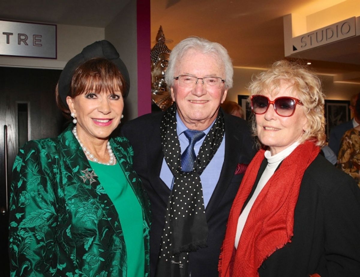 Evie Bricusse, Leslie Bricusse, Petula Clark at 