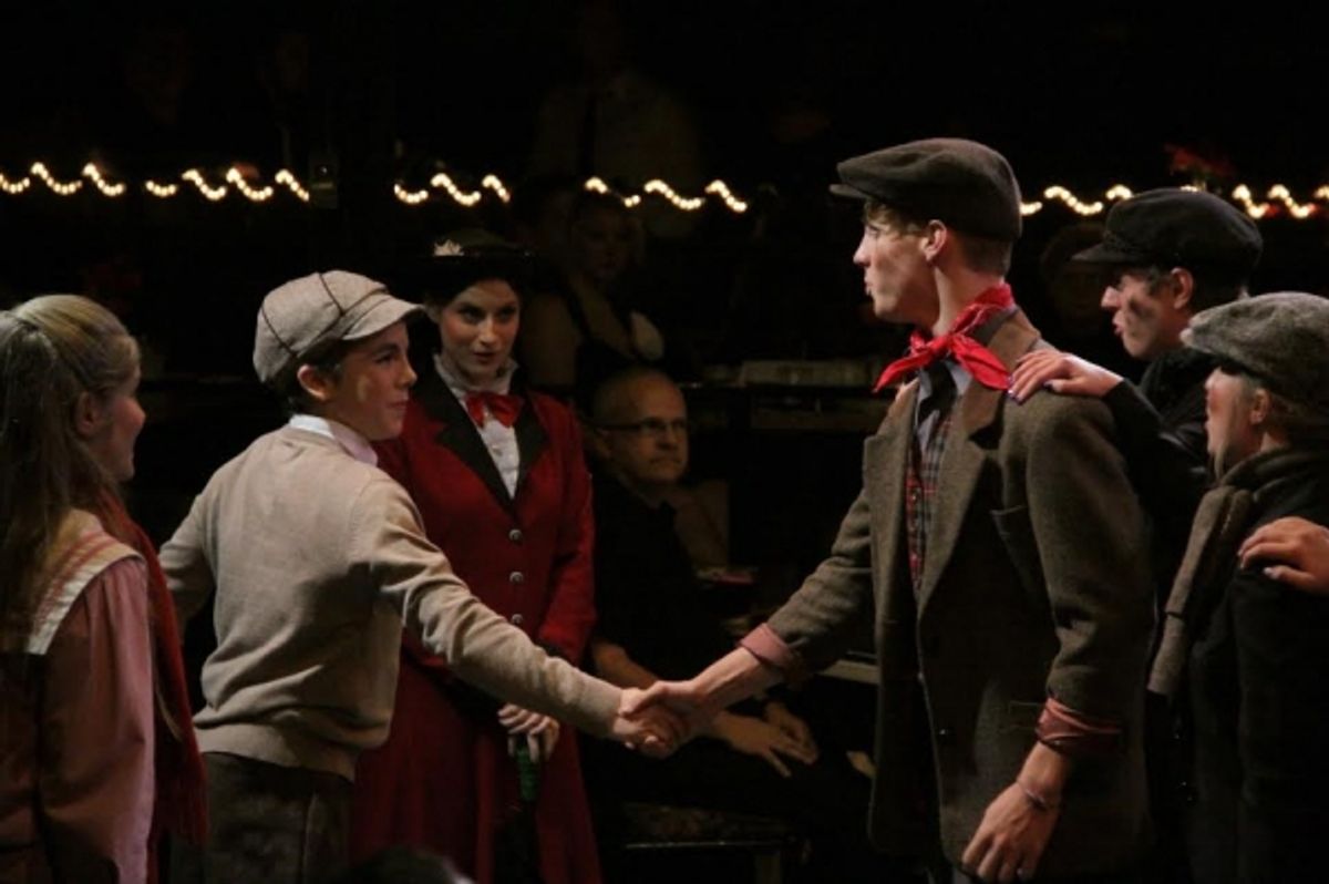 CPA''s cast of MARY POPPINS performs for Honoree Paula Flautt at 