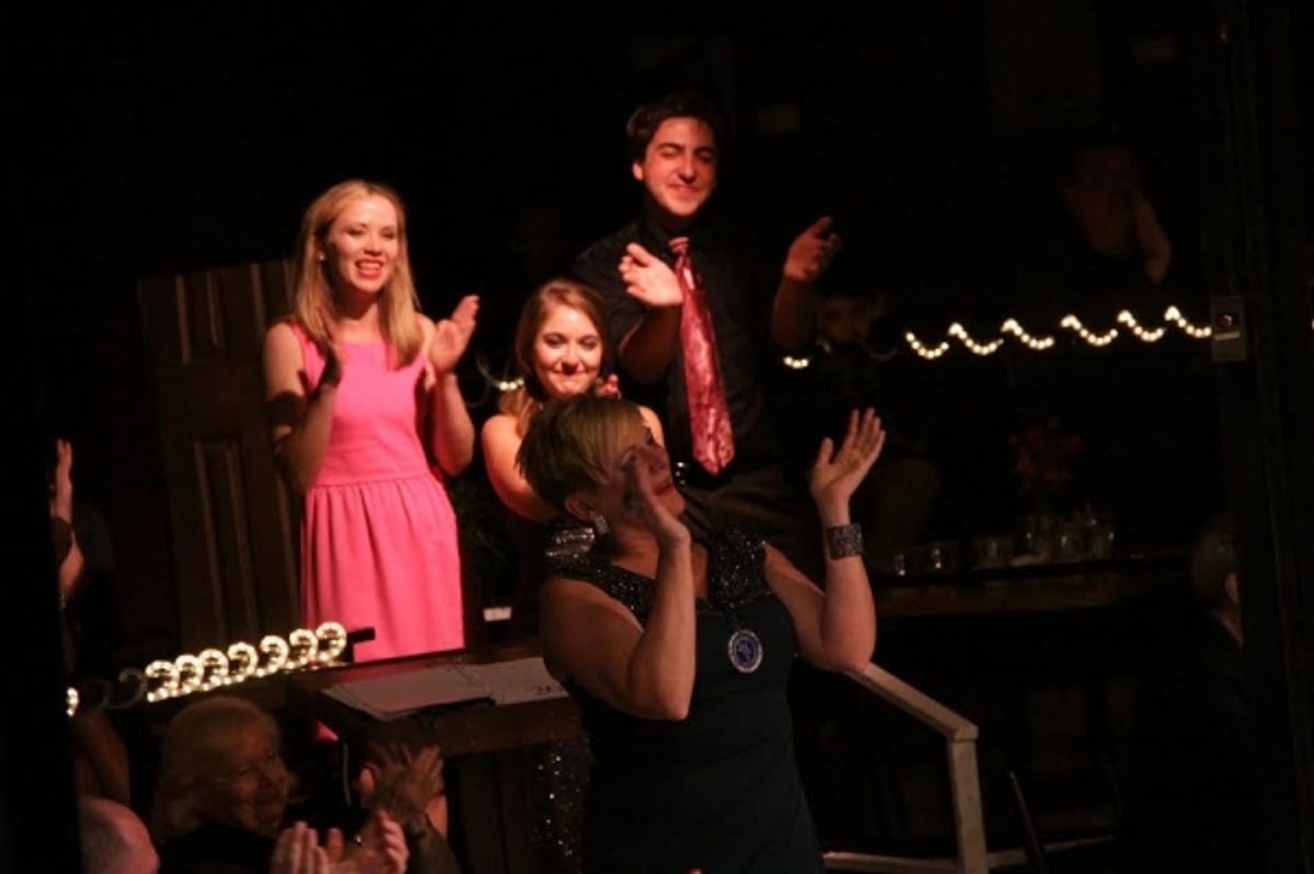 Liz Walsh, Karissa Wheeler, Alex Pineiro and Martha Wilkinson at 