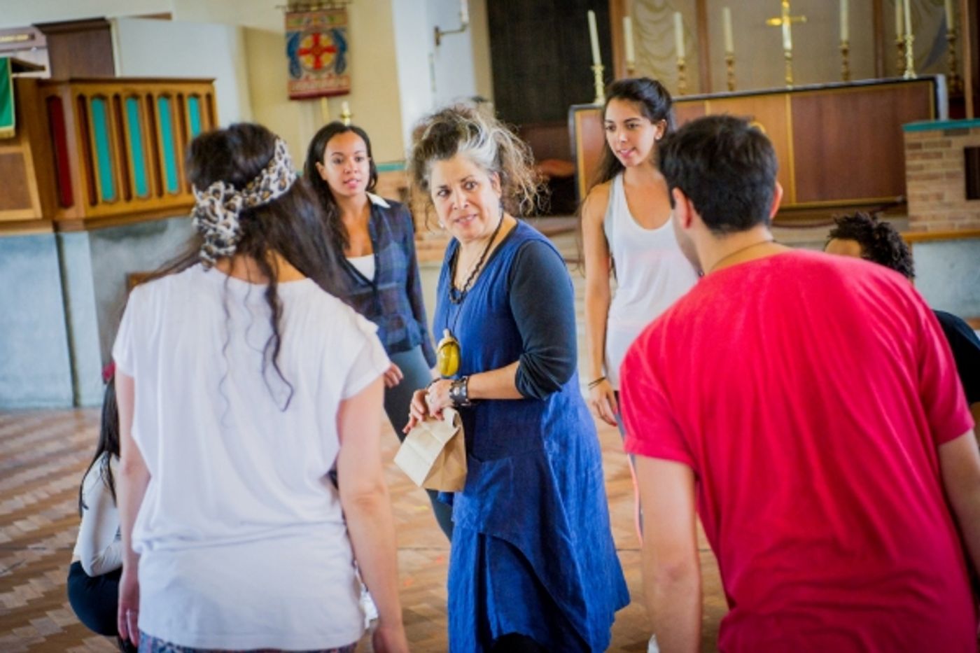 Photo Flash: In Rehearsal with the Cast of King's Cross Theatre's IN THE HEIGHTS  Image
