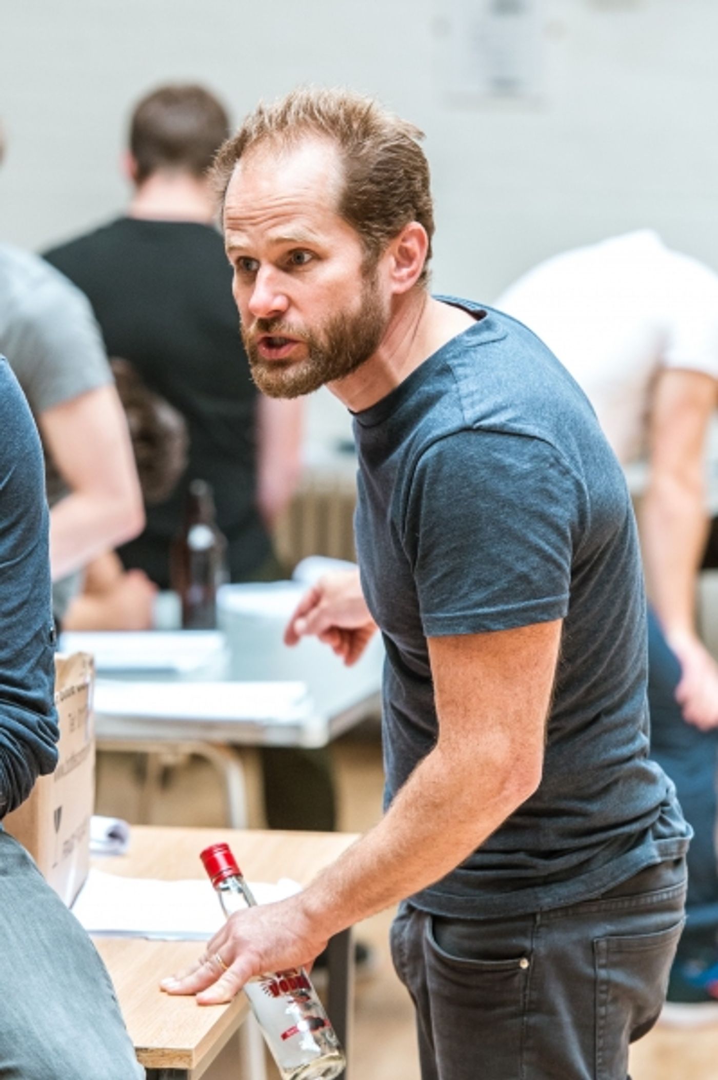 Photo Flash: In Rehearsal with Bertie Carvel & Cast of The Old Vic's THE HAIRY APE  Image