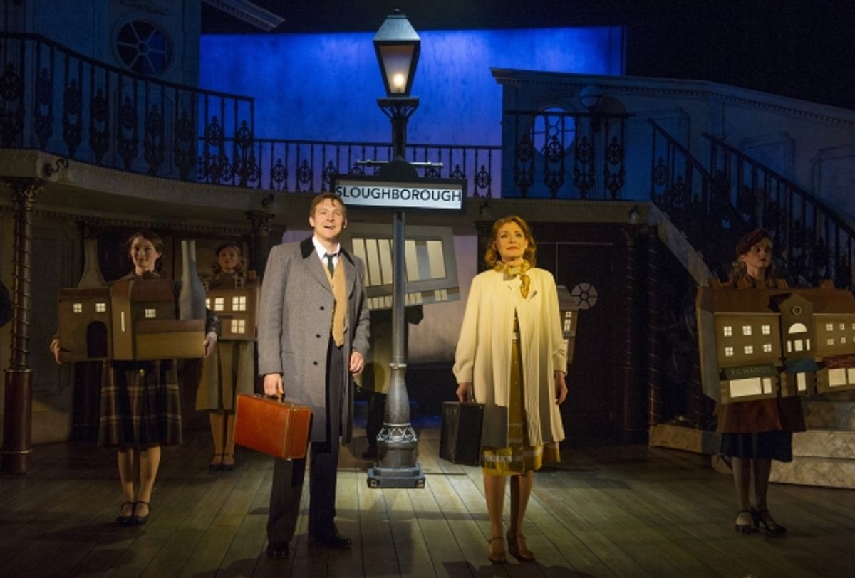 Haydn Oakley and Laura Pitt-Pulford at 