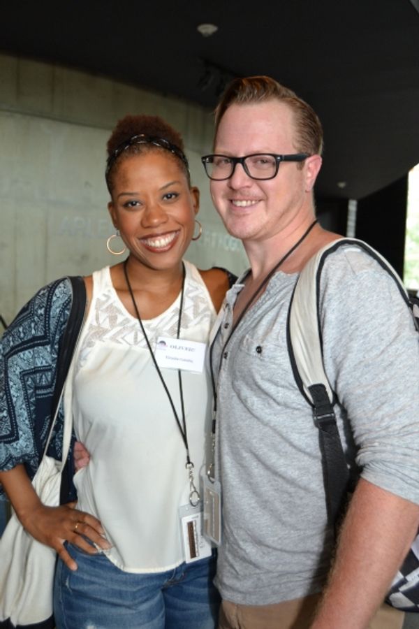 Eleasha Gamble (Nancy) and Steven Gregory Smith (Dr. Grimwig)  Photo