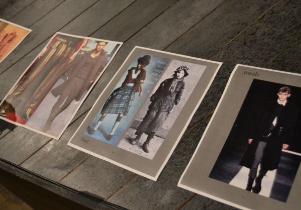 Inspirations for costumes compiled by costume designer Wade Laboissonniere Photo