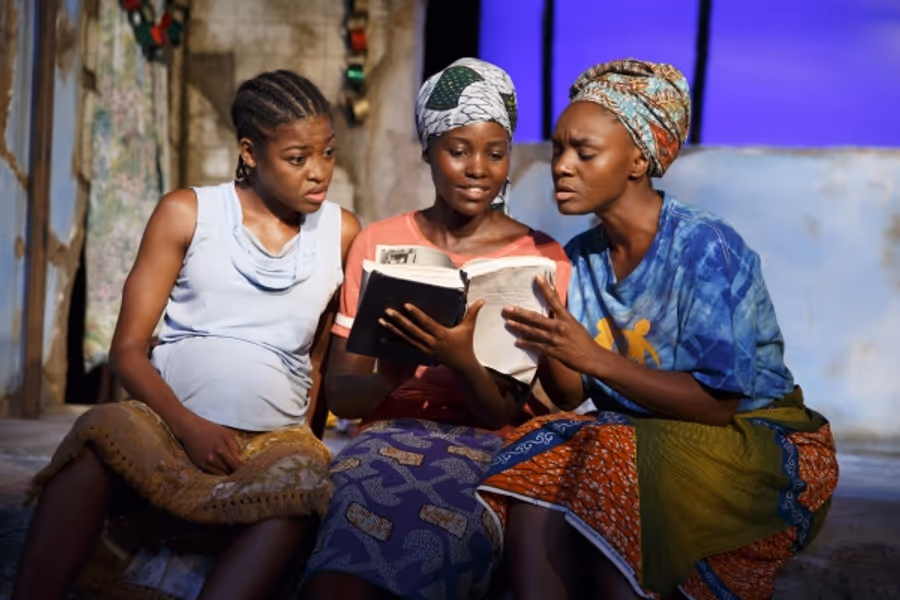 Photo Flash: First Look at Oscar Winner Lupita Nyong'o & More in ECLIPSED at The Public Image