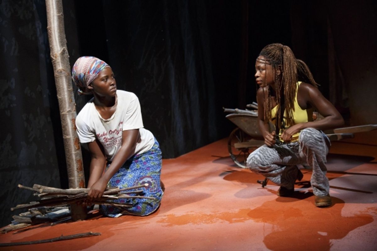 Lupita Nyongo and Zainab Jah  at 