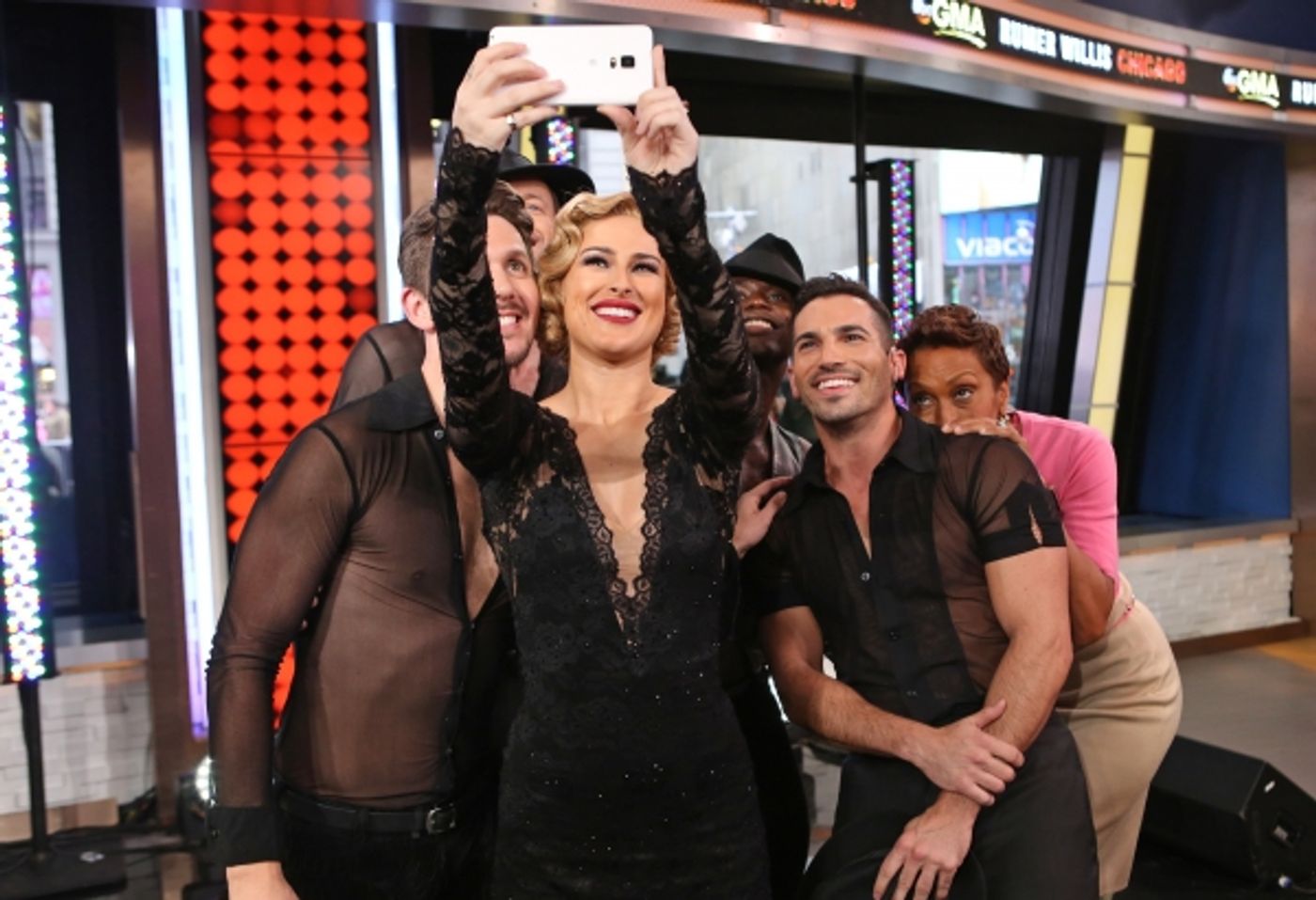 Photos and Video: CHICAGO's Rumer Willis Performs 'Roxie' on GMA!  Image