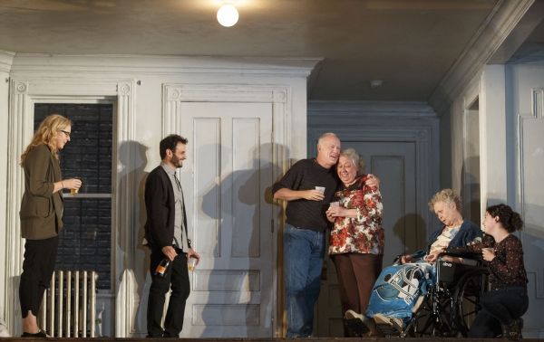 Reed Birney, Arian Moayed, Jayne Houdyshell, Lauren Klein, Sarah Steel Photo