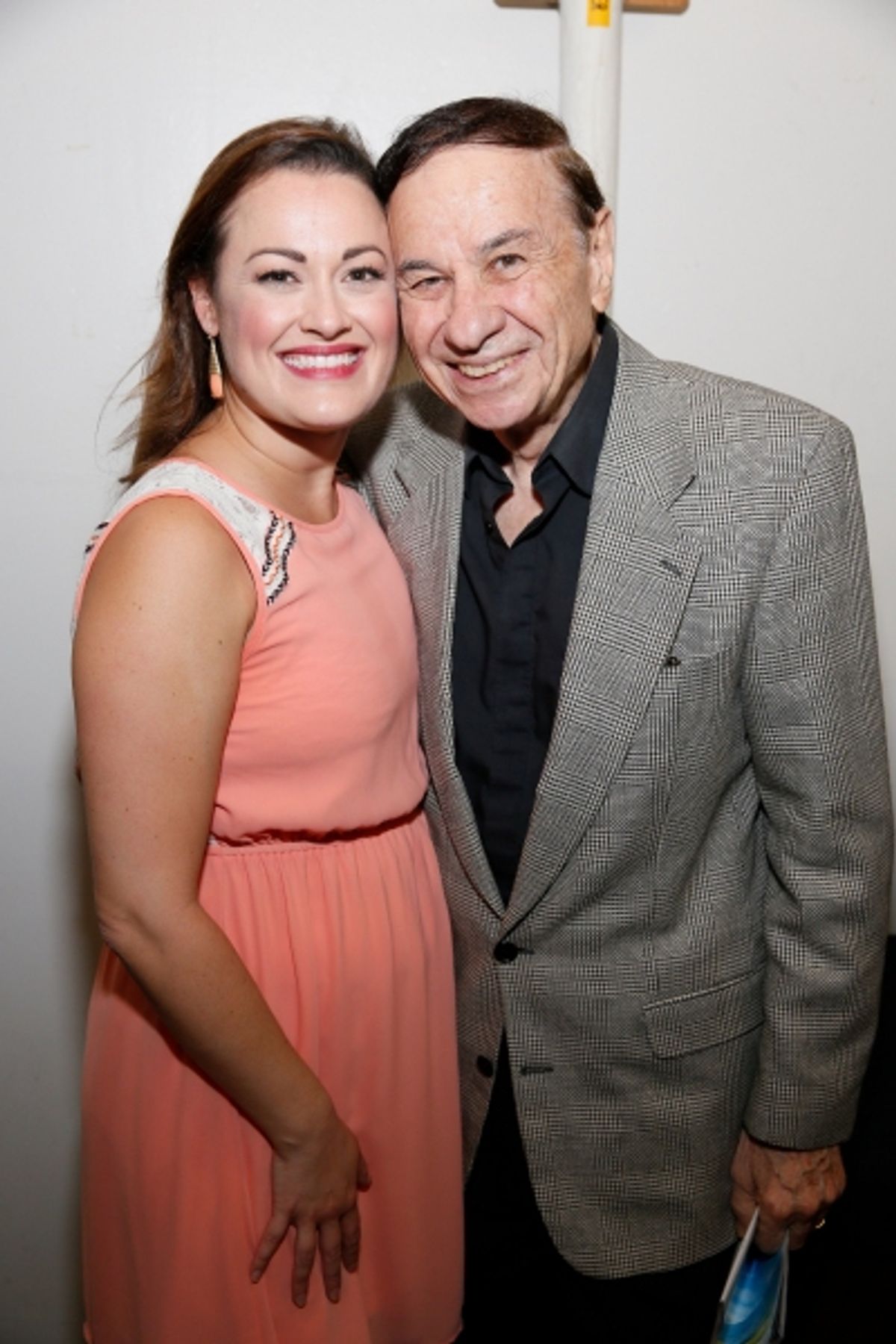 Ashley Brown and Disney composer Richard Sherman at 