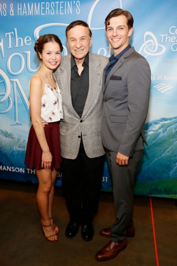 Richard Sherman with Paige Silvester and Dan Tracy Photo
