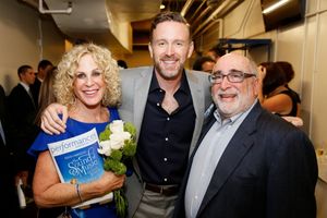 Ben Davis (center) and CTG Artistic ''s Circle members Eileen and Ken Kaplan @ BroadwayWorld Ben Davis (center) and CTG Artistic ''s Circle members Eileen and Ken Kaplan Photo