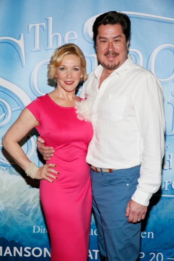 Cast members Teri Hansen and Merwin Foard Photo