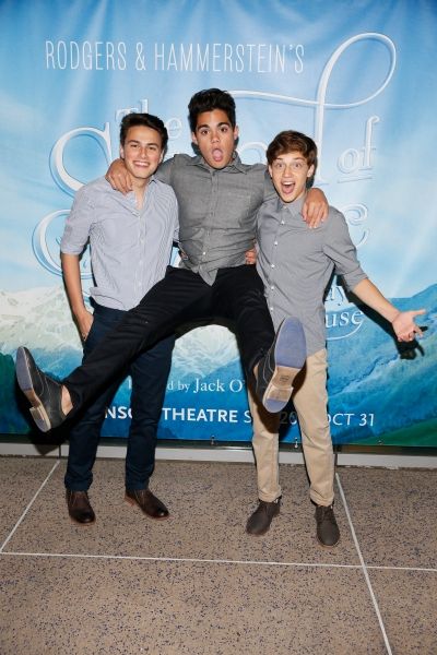 Liam Attridge, Emery Kelly and Ricky Garcia Photo