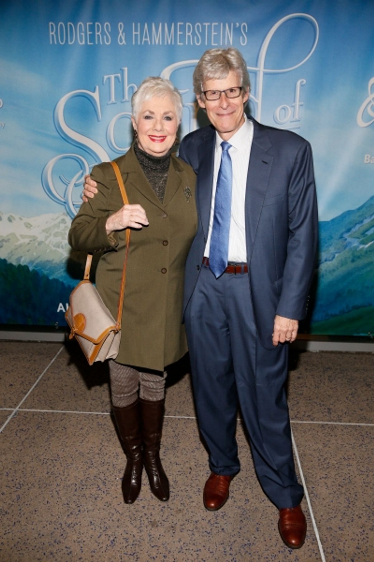 Actress Shirley Jones and Producer Ted Chapin at 