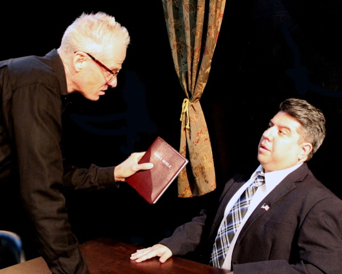 Jed Dickson and Christopher Romero Wilson at 