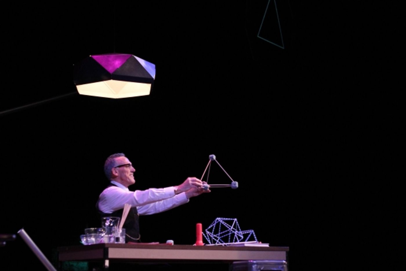 Photo Flash: First Look at Tom Key as R. BUCKMINSTER FULLER at Theatrical Outfit  Image