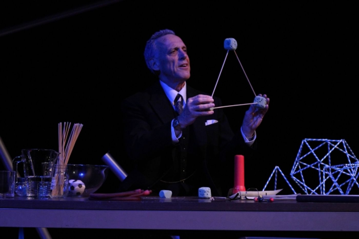 Photo Flash: First Look at Tom Key as R. BUCKMINSTER FULLER at Theatrical Outfit  Image