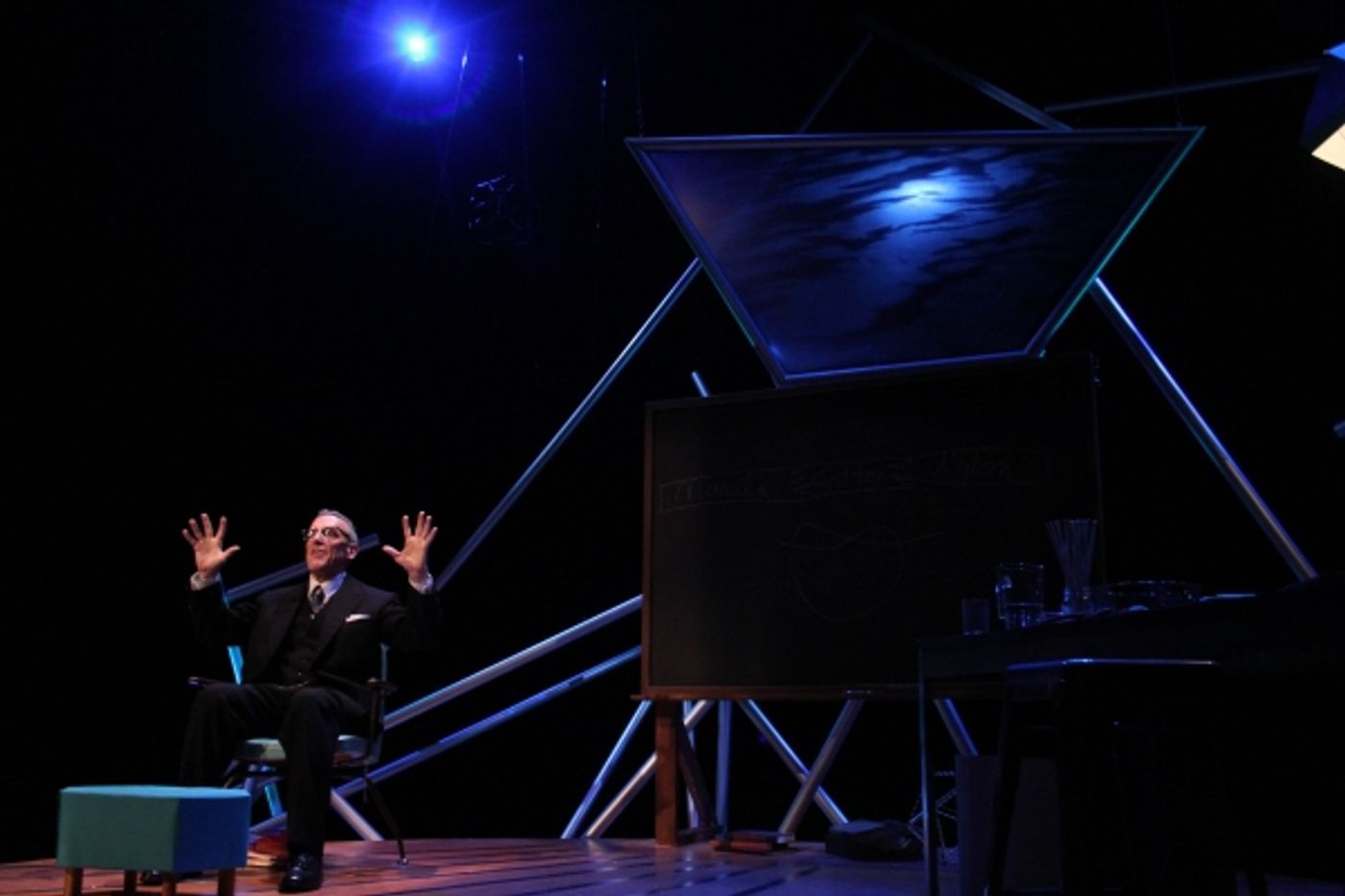 Photo Flash: First Look at Tom Key as R. BUCKMINSTER FULLER at Theatrical Outfit  Image