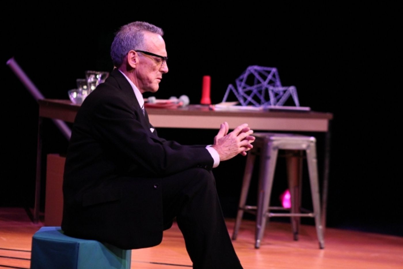 Photo Flash: First Look at Tom Key as R. BUCKMINSTER FULLER at Theatrical Outfit  Image