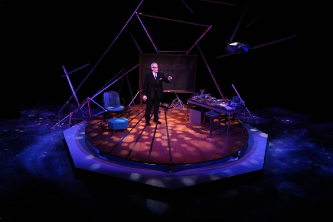 Photo Flash: First Look at Tom Key as R. BUCKMINSTER FULLER at Theatrical Outfit  Image