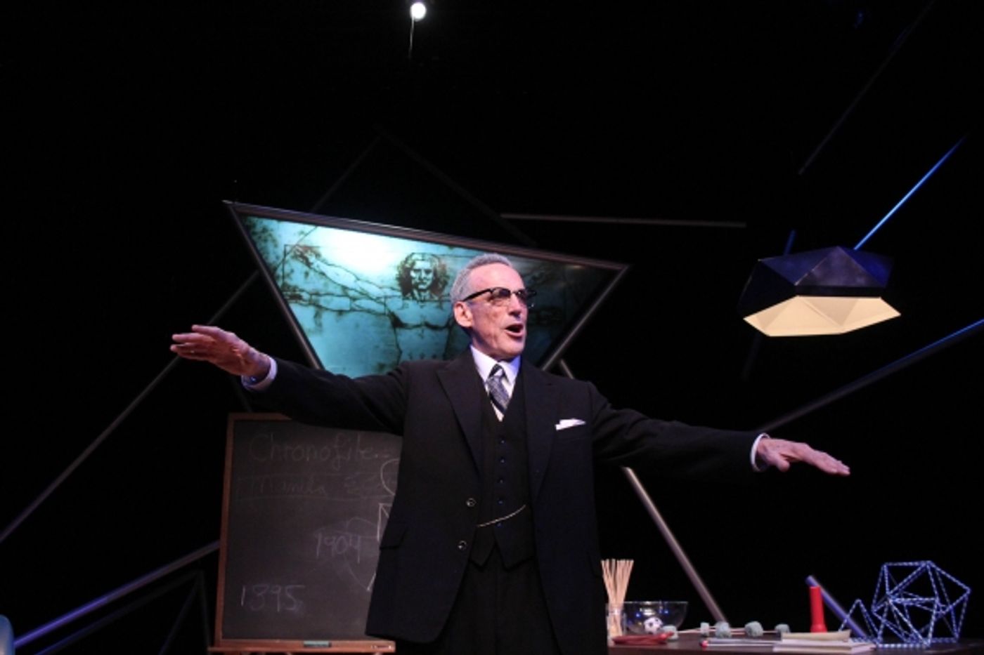 Photo Flash: First Look at Tom Key as R. BUCKMINSTER FULLER at Theatrical Outfit  Image