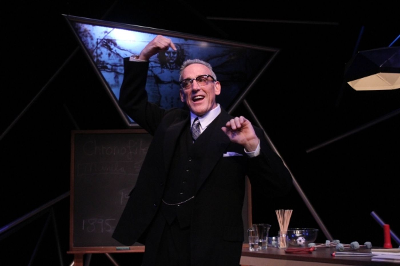 Photo Flash: First Look at Tom Key as R. BUCKMINSTER FULLER at Theatrical Outfit  Image