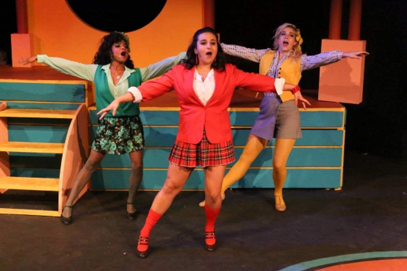 Photo Flash: First Look at  Sicily Mathenia, Larissa White, Cameisha Cotton & More in New Line Theatre's HEATHERS  Image