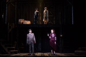 Scott Fonseka, Ella DuCharme, Robert Hager and Kathryn Porterfield Photo