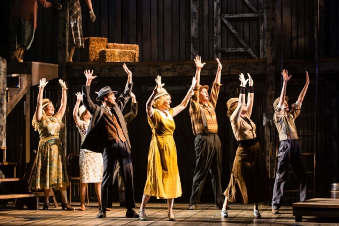 Photo Flash: First Look at Kathryn Porterfield, Robert Hager and More in TUTS Underground's BONNIE & CLYDE  Image