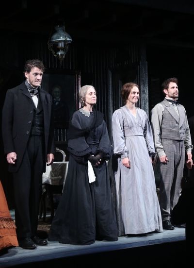 Gabriel Ebert, Judith Light, Keira Knightley and Matt Ryan  Photo