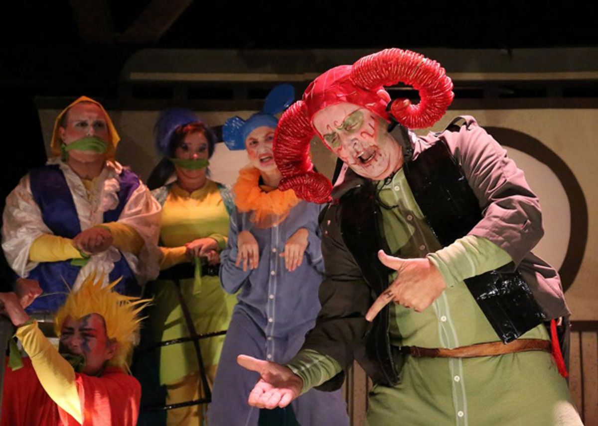 Art Devine in the title role of Mr. Burns at 