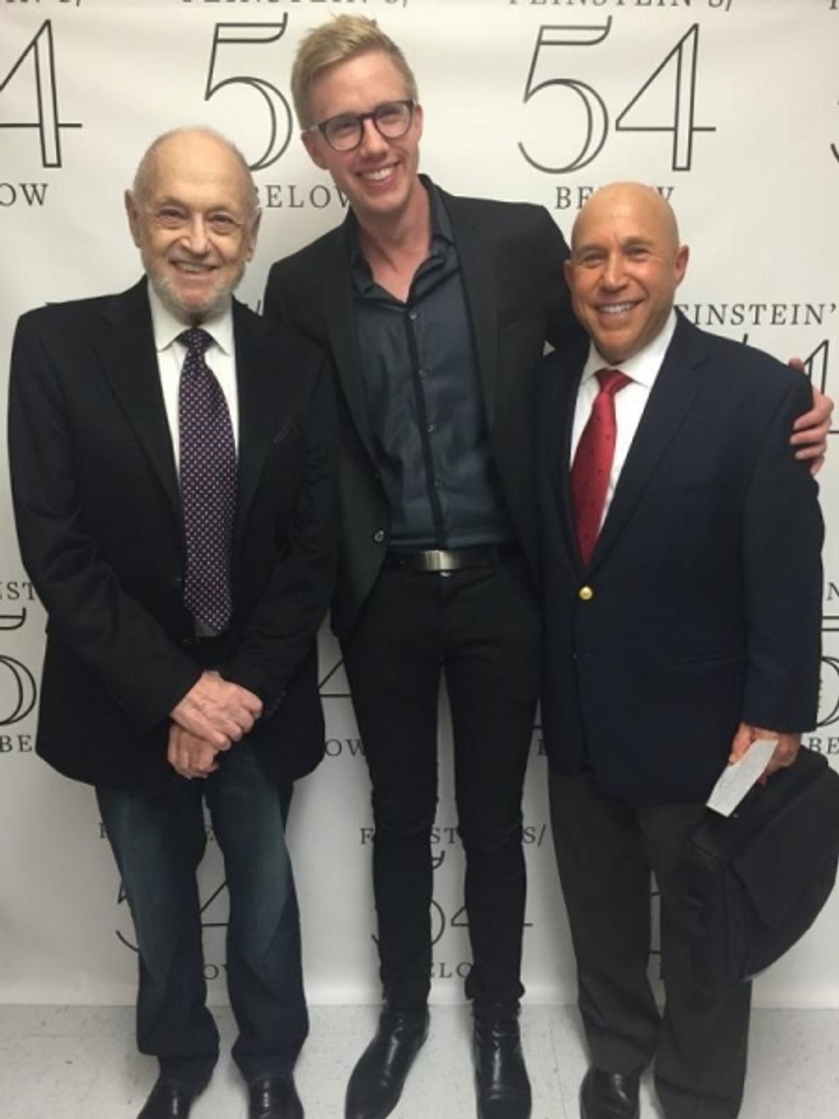 Charles Strouse, Sam Wilmott, Bruce Lazarus at 
