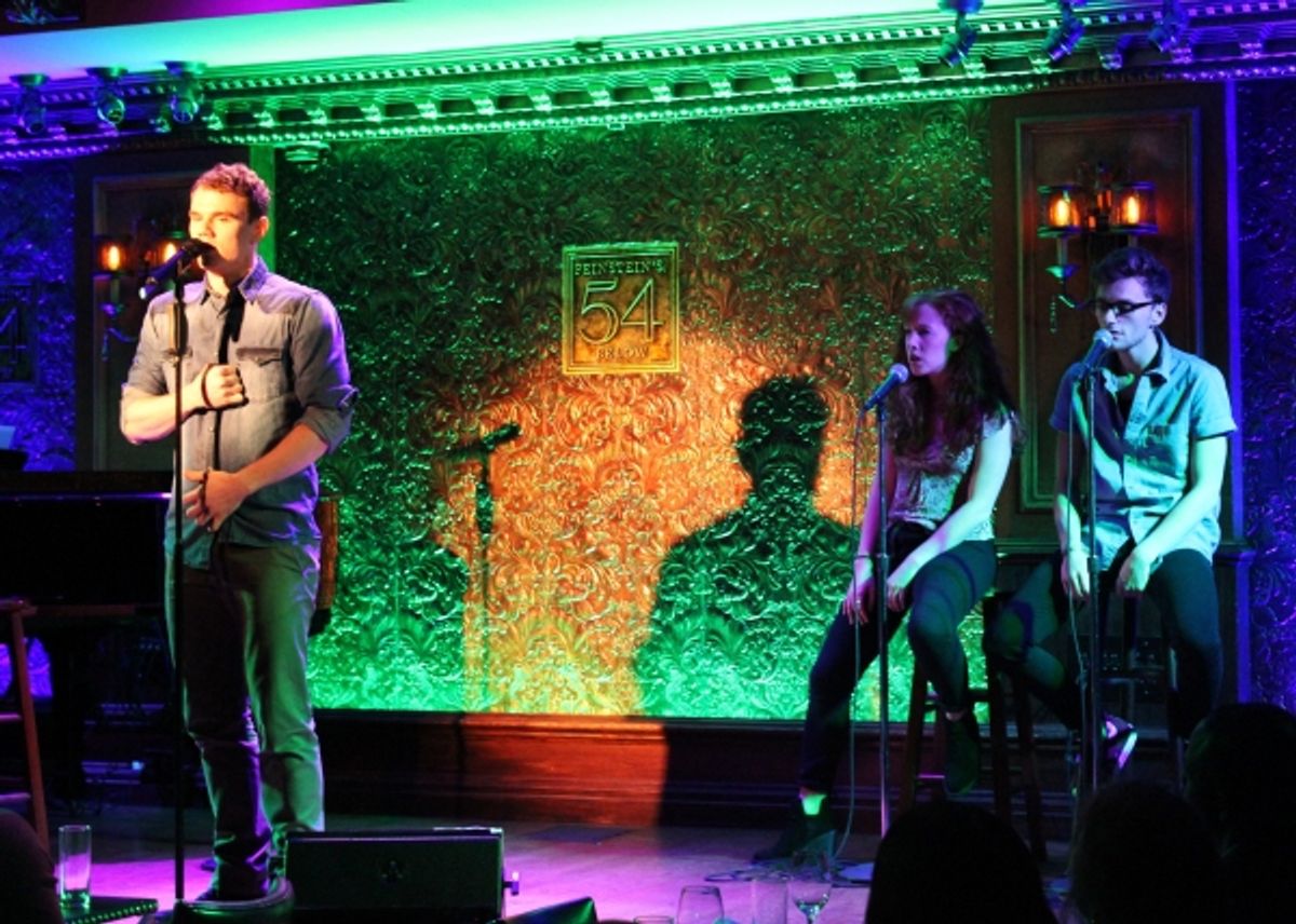 Jay Armstrong Johnson, Mary Claire Miskelle, Ethan Carlson at 